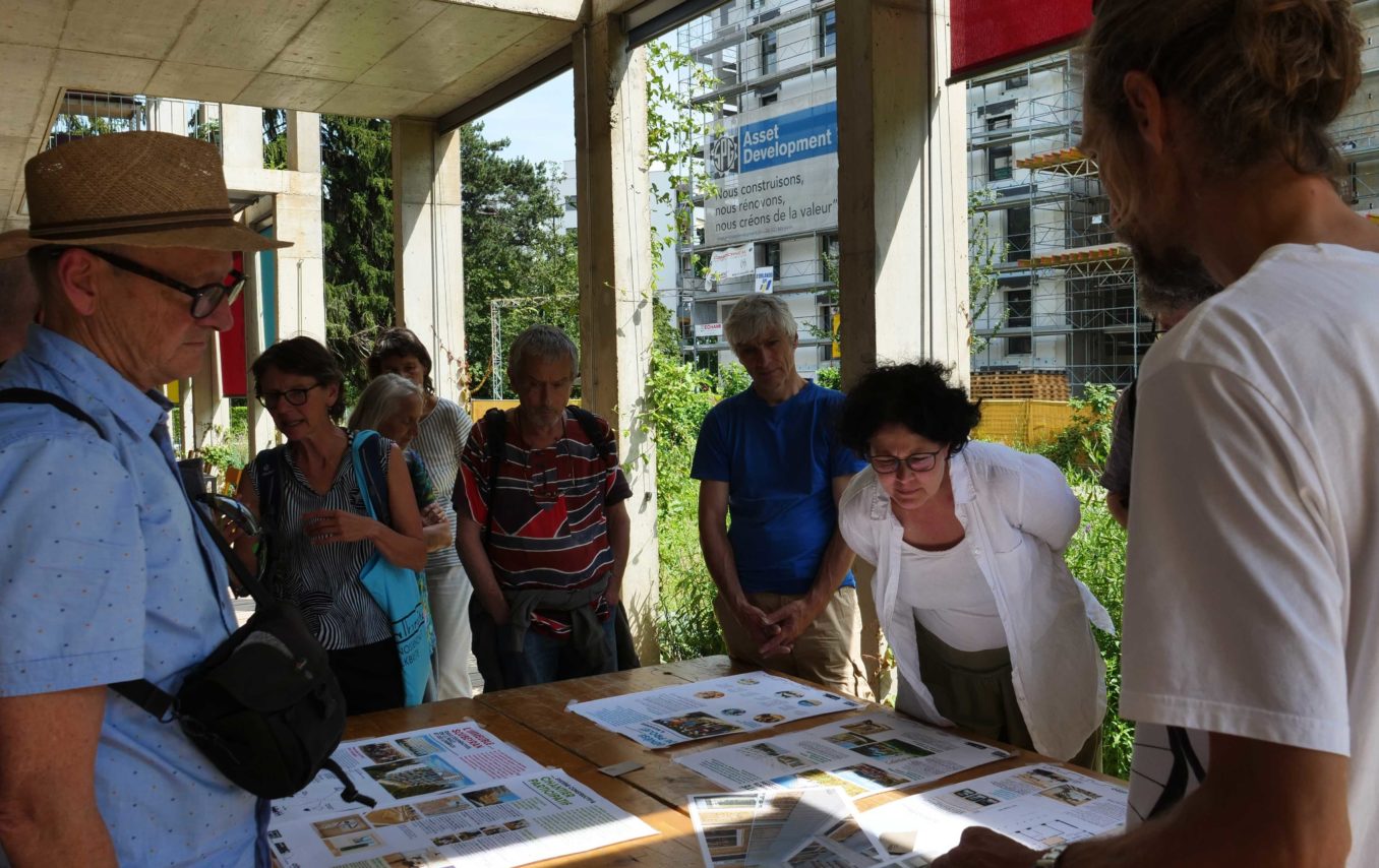 Zukunft Zollstrasse Juni 2018: Exkursion der Kalkbreite zur Cooperative Equilibre in Genf